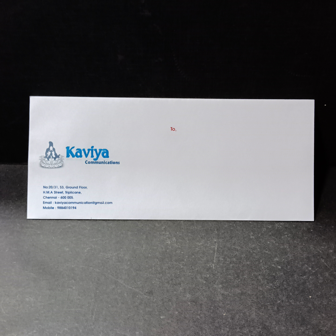 Kaviya Commmunications | Envelops